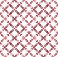 Red and white color seamless pattern texture and template. Multicolored. Colorful ornamental graphic design. vector