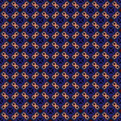 Blue, red and yellow color seamless pattern texture and template. Multicolored. Colorful ornamental graphic design.