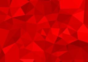 red lowpoly background vector