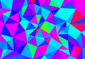 colorful lowpoly background vector