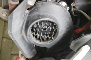 engine fan on matic motorcycle photo