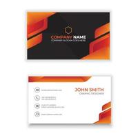 Business card design vector