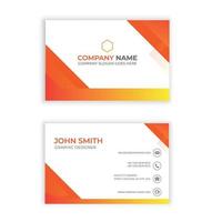 Business card design vector