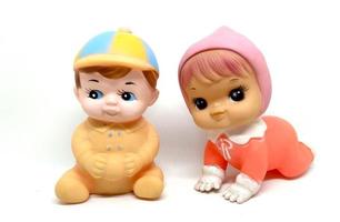 Old Vintage rubber toys photo