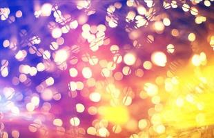 The Colorful bokeh blurred abstract pattern background. photo