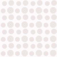 Floral round Pattern. vector