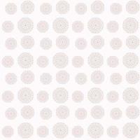 Floral round Pattern. vector