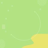 post social media green colour backgrounds 05 vector