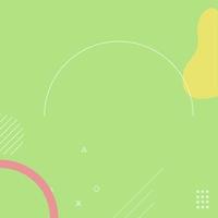 post social media green colour backgrounds 10 vector