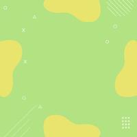 post social media green colour backgrounds 11 vector