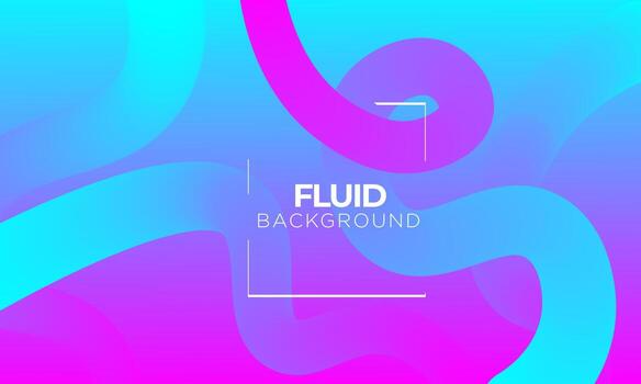 color de gradación de fondo abstracto fluido vector