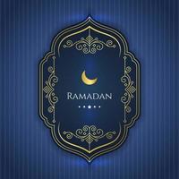 fondo de tarjeta de ramadán ramadán islámico. - vectores. vector