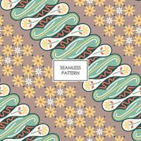 batik pattern. batik seamless pattern vector pro