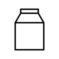 Milk icon. line icon style. suitable for drinks symbol. simple design editable. Design template vector