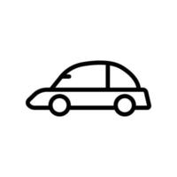 icono de coche estilo de icono de línea. adecuado para el símbolo de transporte. diseño simple editable. vector de plantilla de diseño