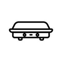 icono de coche estilo de icono de línea. adecuado para el símbolo de transporte. diseño simple editable. vector de plantilla de diseño