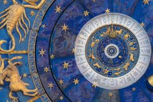 Astrology and alchemy sign background illustration photo