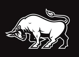 Bull Vector Mascot