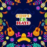 Cinco De Mayo Background vector