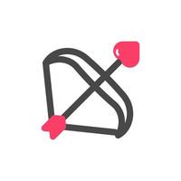 Arrow with Heart Illustration vector