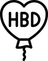 balloon Vector illustration on a background. Premium quality symbols. Vector icons for concept or graphic design.