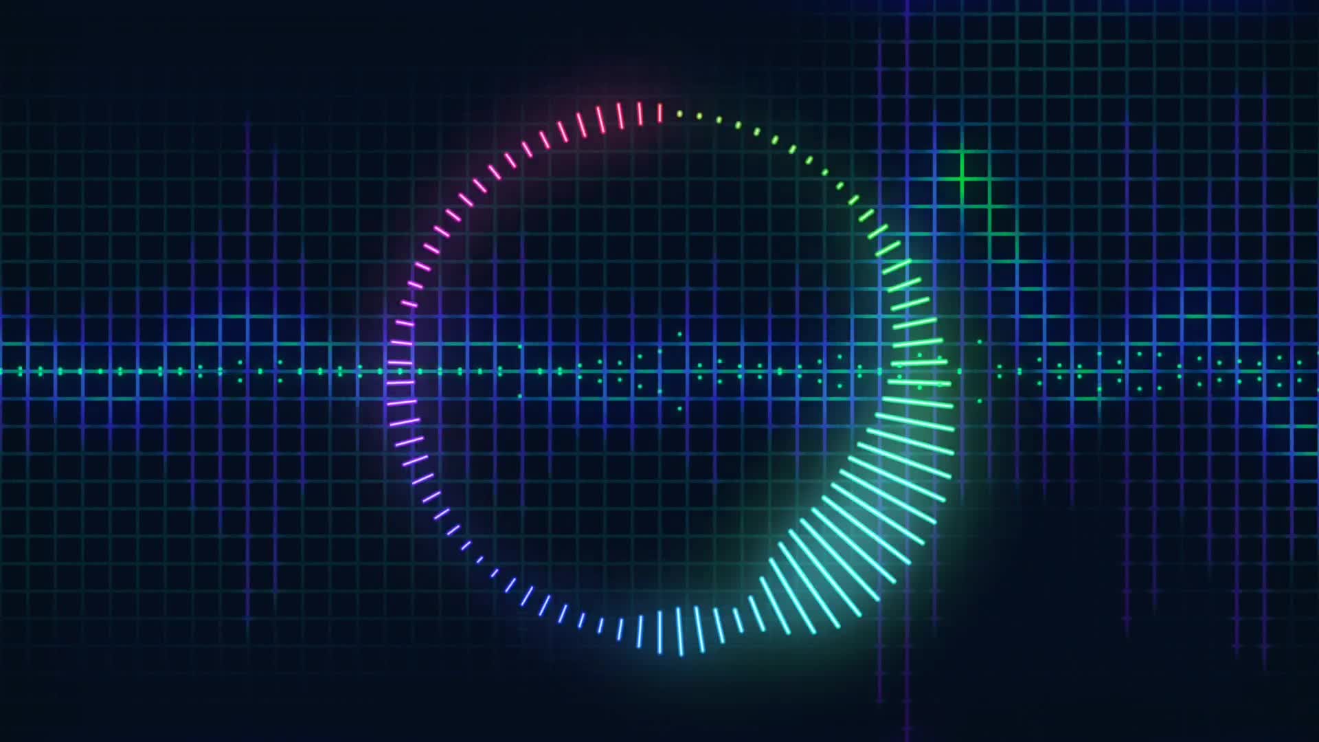 Music background dark blue, gradient stripes of soft light of different  colors. 5887519 Stock Video at Vecteezy