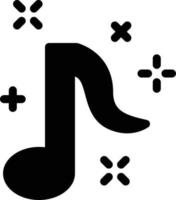 ilustración de vector de melodía en un fondo. símbolos de primera calidad. iconos vectoriales para concepto o diseño gráfico.