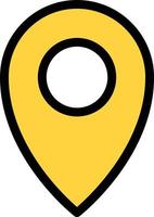 location Vector illustration on a background. Premium quality symbols. Vector icons for concept or graphic design.