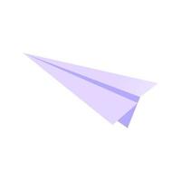 Paper Plane Illustration vector