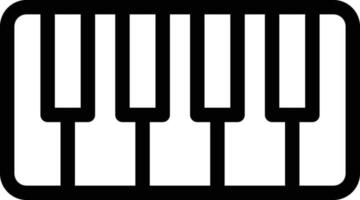 piano Vector illustration on a background. Premium quality symbols. Vector icons for concept or graphic design.