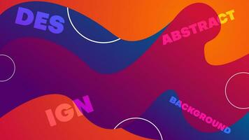 abstract colorful wave background.vector illustration vector