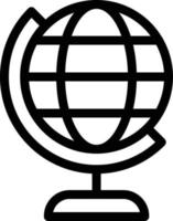 globe Vector illustration on a background. Premium quality symbols. Vector icons for concept or graphic design.