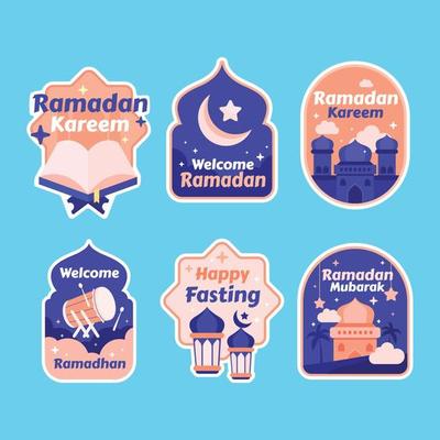 Ramadhan Kareem Sticker Set