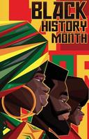 Black History Month Concept vector