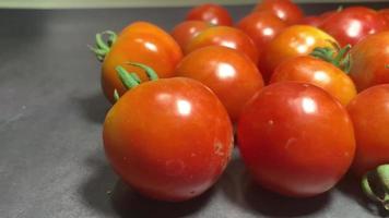 A bunch of Fresh tomatoes. video