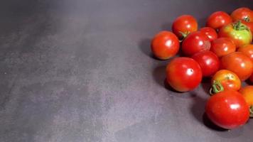 A bunch of Fresh tomatoes. video