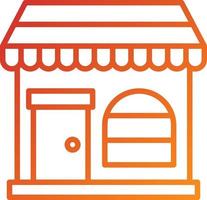 Store Icon Style vector