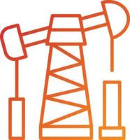 Oil Pump Icon Style vector