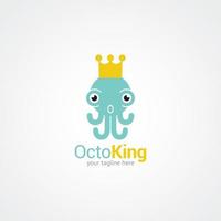 Octopus logo vector design illustration