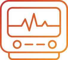 Cardiogram Icon Style vector