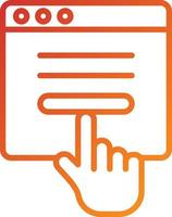Subscription Icon Style vector