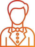 Groom Icon Style vector