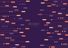 Abstract colors lines pattern of new style 90s design template. Minimal overlapping with rounds geometric shape background. illustration vector