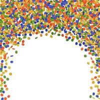 Colorful party background vector