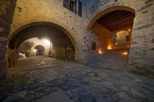 Camerata cornello ancient medieval village in Italy photo