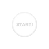 Start white button. Neumorphism. Realistic button on white background. Neumorphic design vector