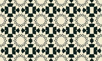 Geometric seamless pattern vector