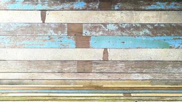 Old painted wooden background and texture. photo