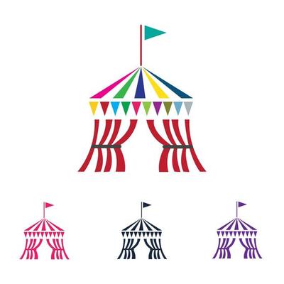 circus logo vector