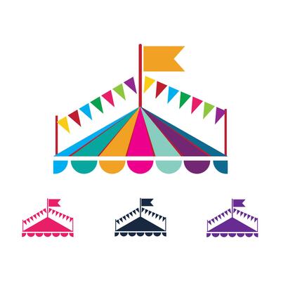 circus logo vector